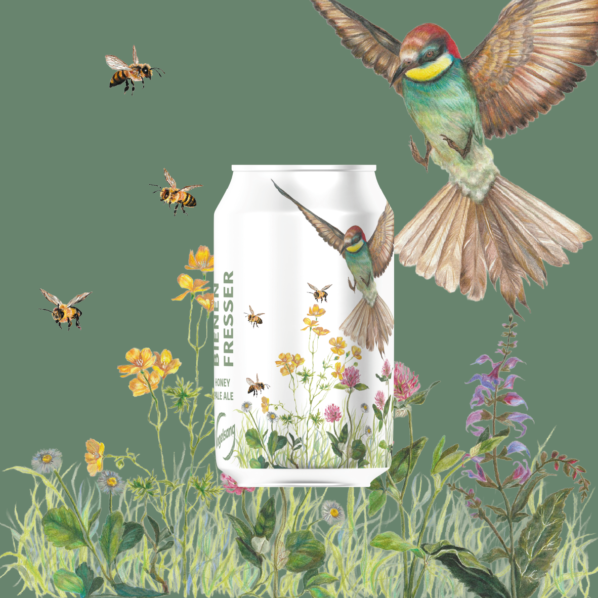 Bienenfresser - Honey Pale Ale (inkl. MwSt. & Pfand)