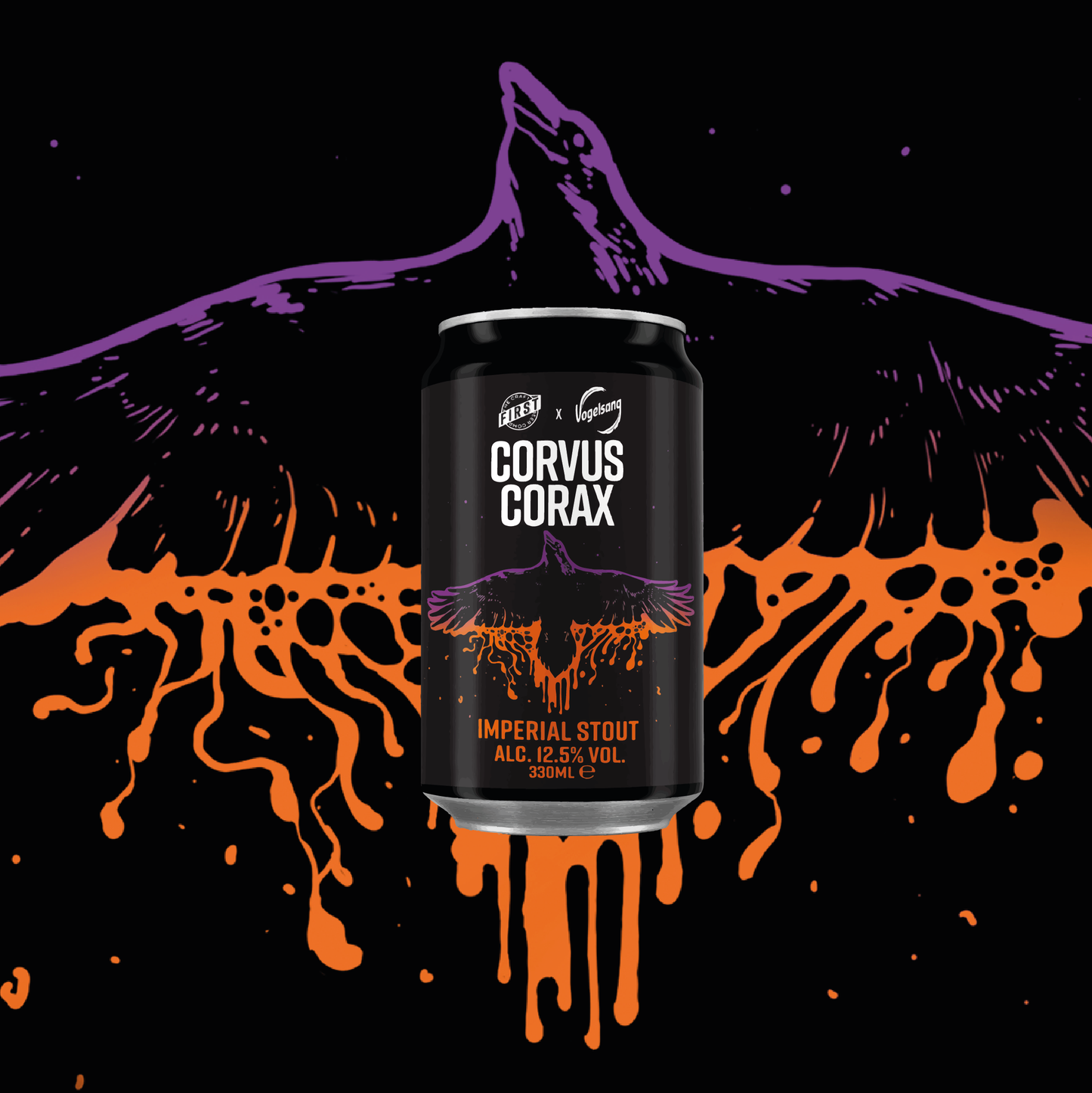 Corvus Corax - Imperial Pastry Stout - Collab mit First Craft Beer aus Budapest, Ungarn