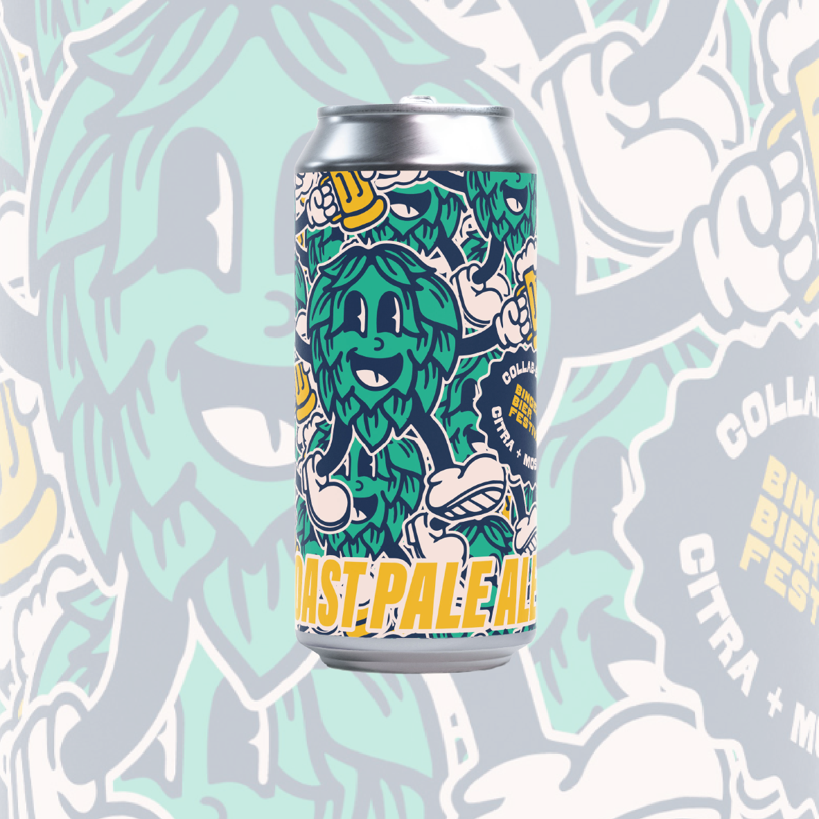 Bingen Bier Festival Collab 2026 - West Coast Pale Ale - 0.44 Liter