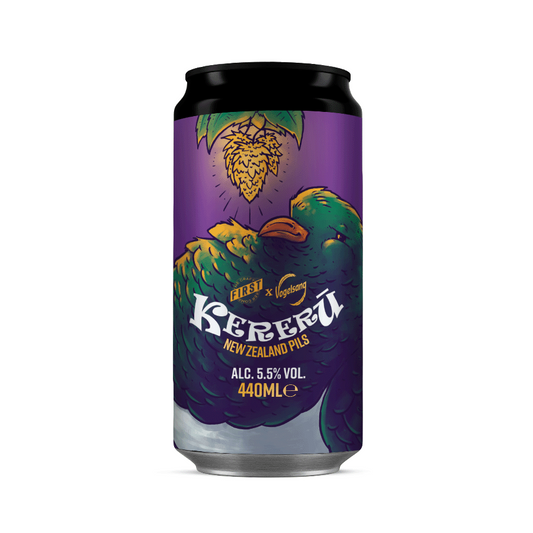 Kererū – New Zealand Pils (inkl. Mwst. & Pfand) - Collab mit First