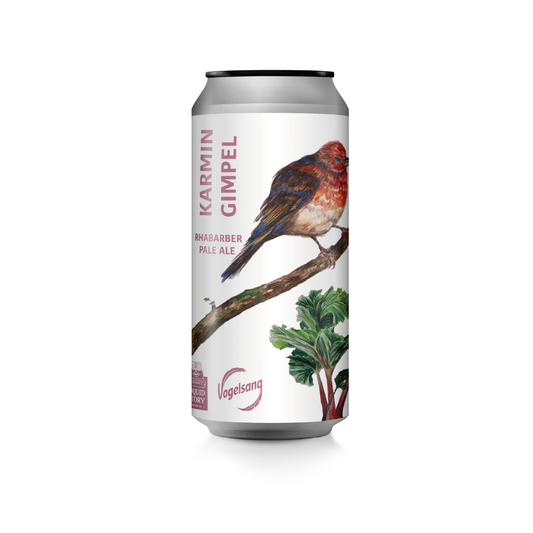 Karmingimpel - Rhabarber Pale Ale 0.44 Liter (inkl. MwSt. & Pfand)