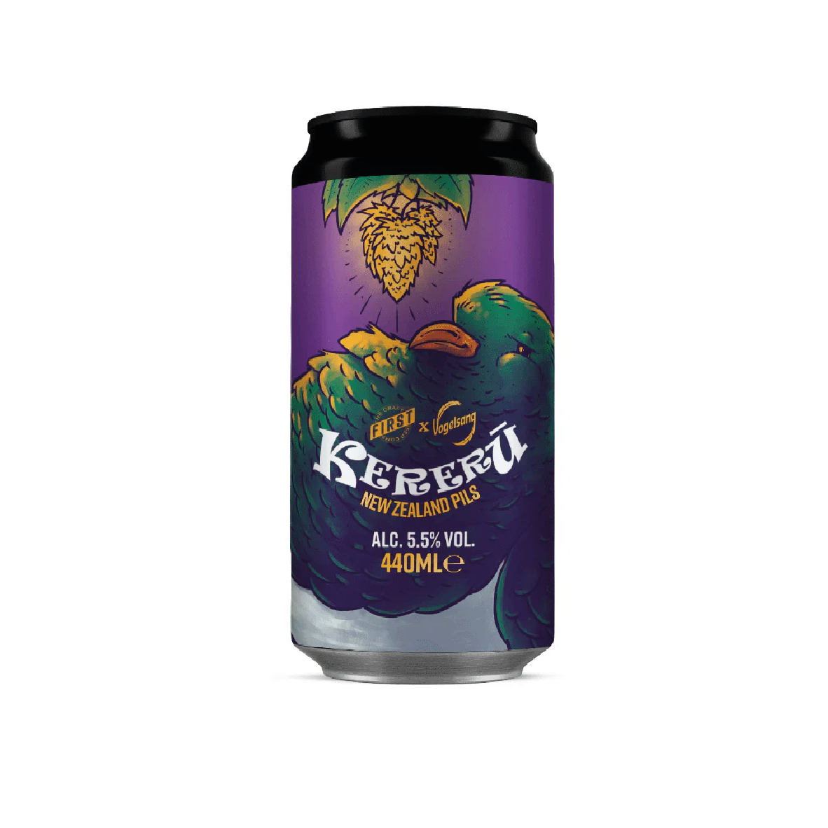 Kererū – New Zealand Pils 0.44 Liter (inkl. MwSt. & Pfand) - Collab mit First