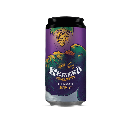 Kererū – New Zealand Pils 0.44 Liter (inkl. MwSt. & Pfand) - Collab mit First