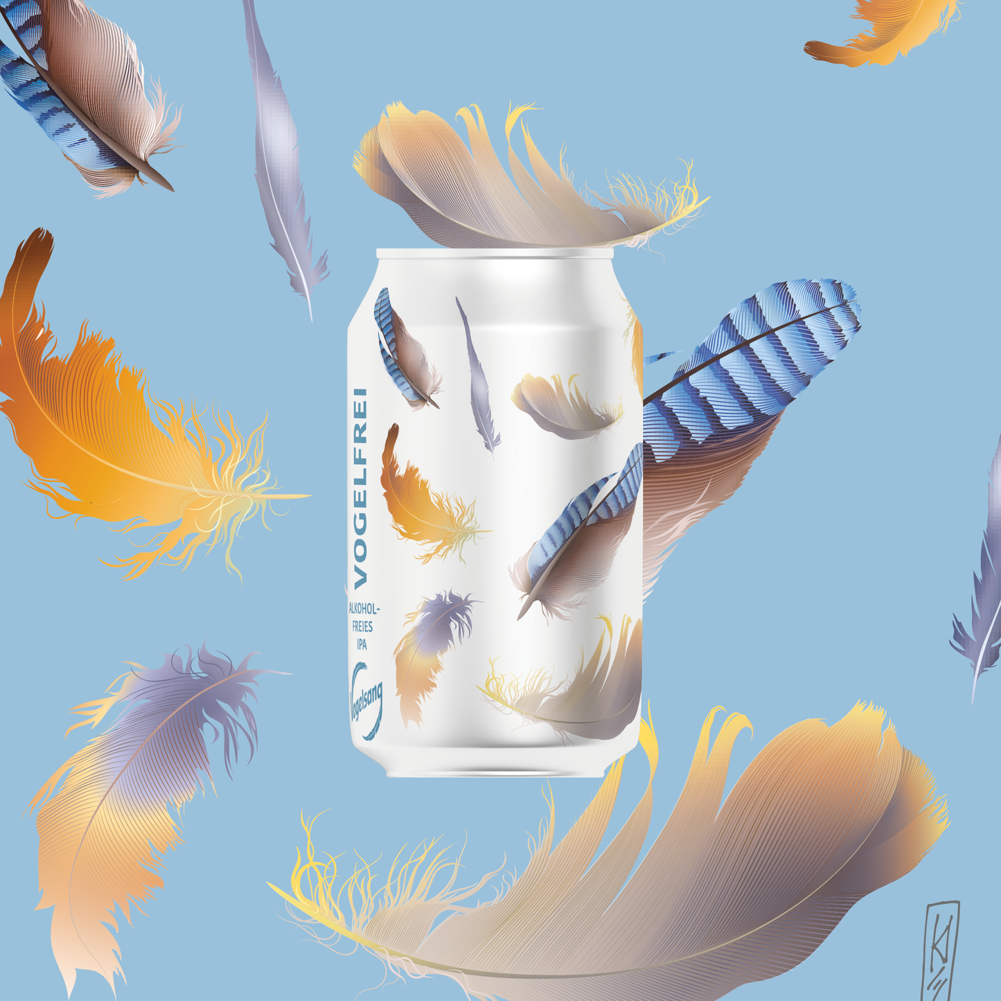 Vogelfrei - Alkoholfreies IPA (inkl. €0.25 Pfand)